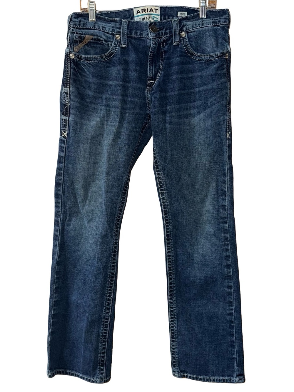 Ariat Mens M7 Rocker Silverton Slim Fit Straight Leg Jeans sz 32 x 32 10027748